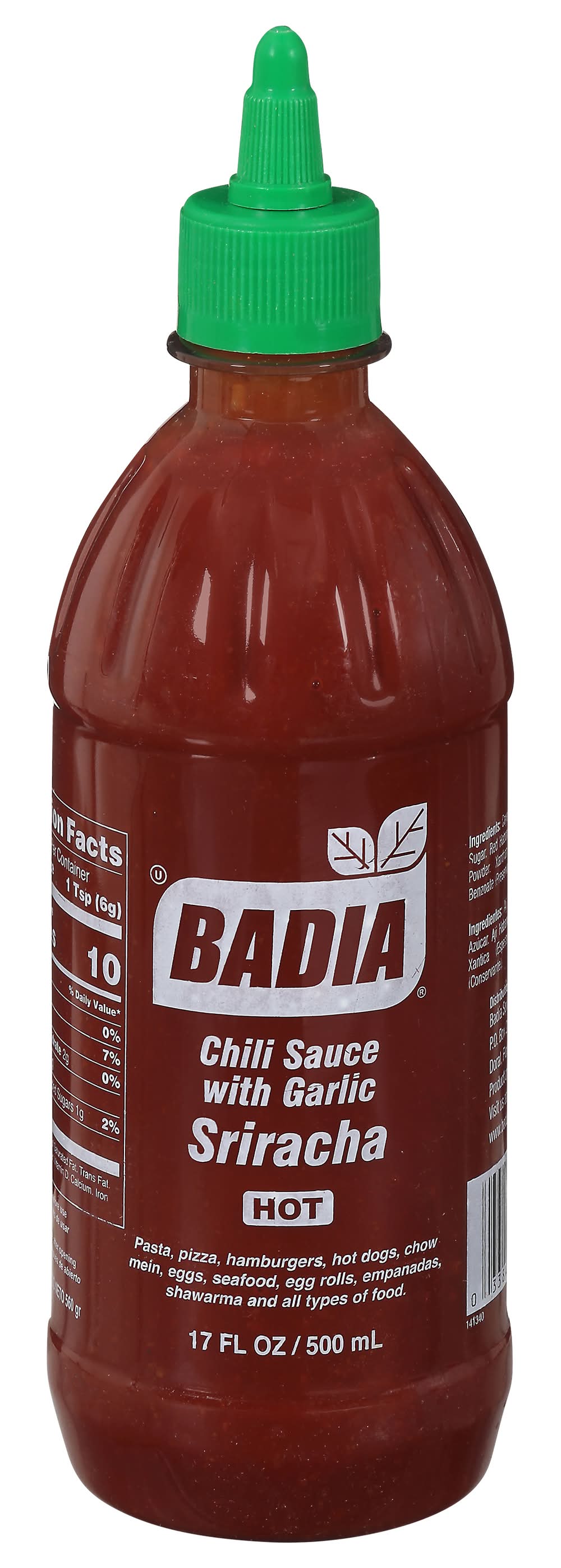Badia Siracha Hot Sauce 17 oz