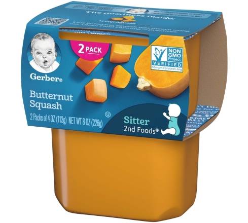 Gerber Butternut Squash for Sitter 2-4 oz