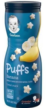 Gerber Puffs Banana
