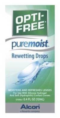 Opti-Free PureMoist Rewetting Drops 0.4 oz