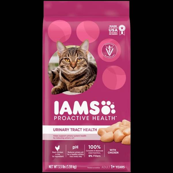 IAMS Urinary Tract Health with Chicken Cat Food 3.5 lbs