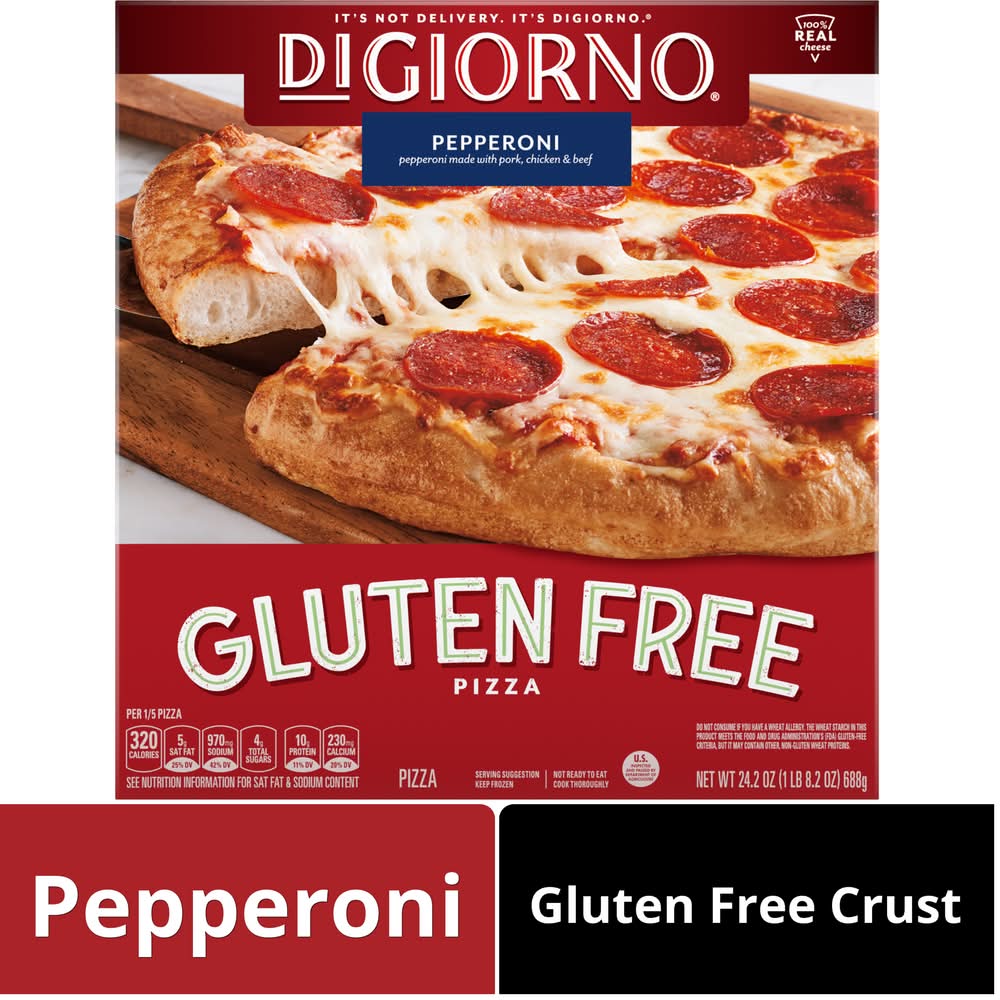 DiGiorno Gluten Free Pepperoni Pizza 24.2 oz
