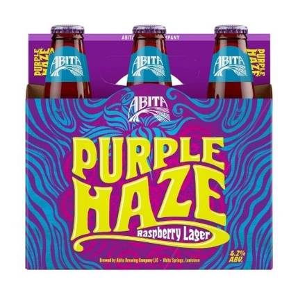 Abita Purple Haze Raspberry Lager 6-12 oz