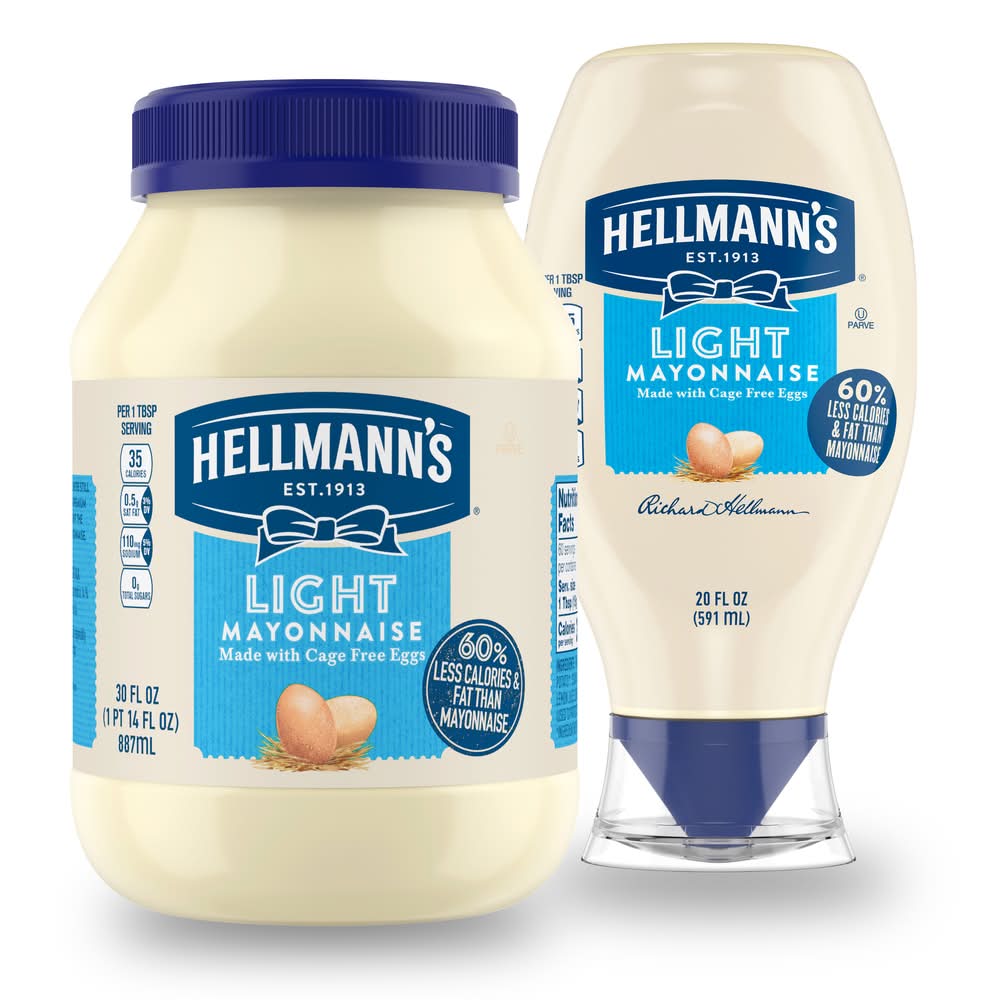 Hellmann’s Light Mayonnaise 30 oz