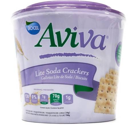 Aviva Lite Soda Crackers 24.3 oz