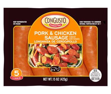 ConGusto Longaniza de Pollo y Cerdo 15 oz
