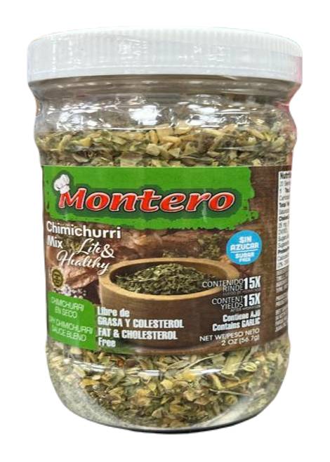 Montero Chimichurri Mix Lite & Healthy 2 oz 