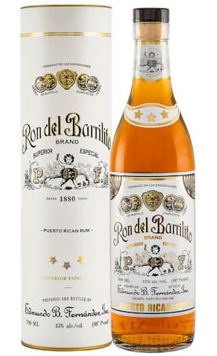 Ron del Barrilito Tres Estrellas 750 ml