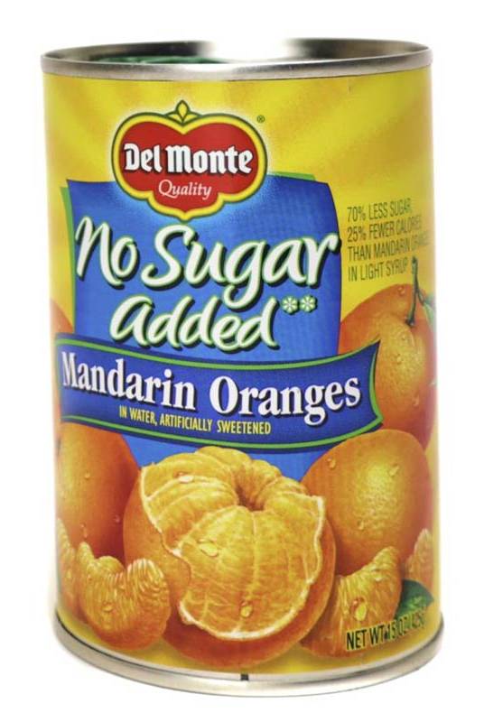 Del Monte Mandarin Oranges No Sugar Added 15 oz