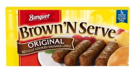Banquet Brown ‘N Serve Fully Cooked Sausage Links