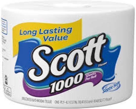 Scott 1000 Toilet Paper Roll 1 ct