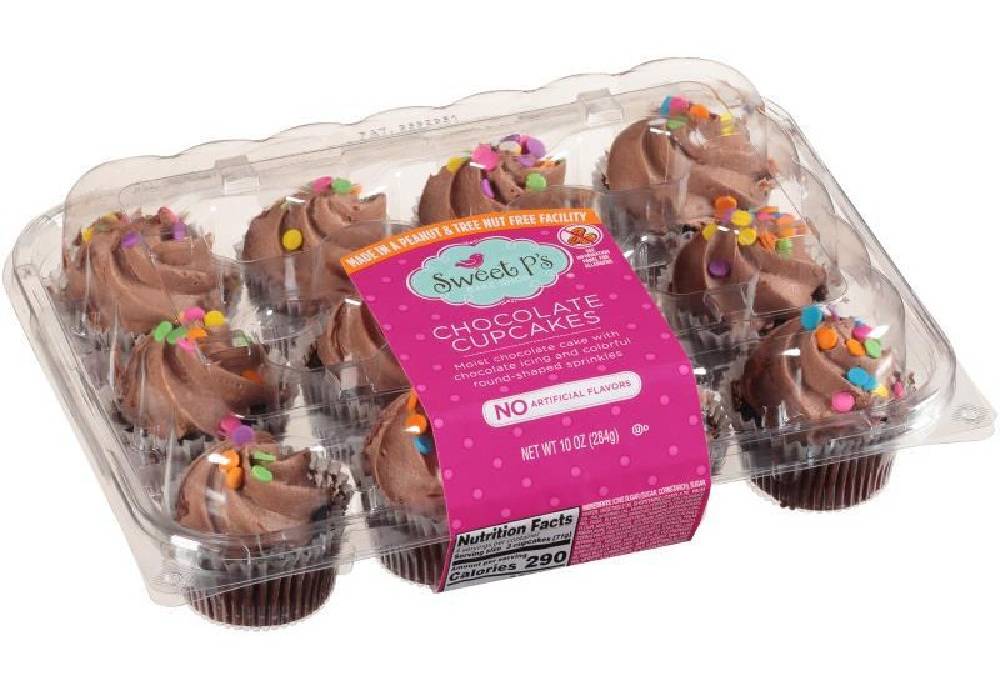Sweet P's Mini Cupcakes Chocolate 10 oz