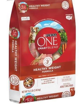 Purina One Healthy Weight High Protein Dog Food 16.5 lbs