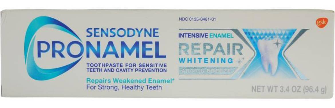 Sensodyne Pronamel Enamel Repair with Whitening Toothpaste Arctic Breeze 3.4 oz
