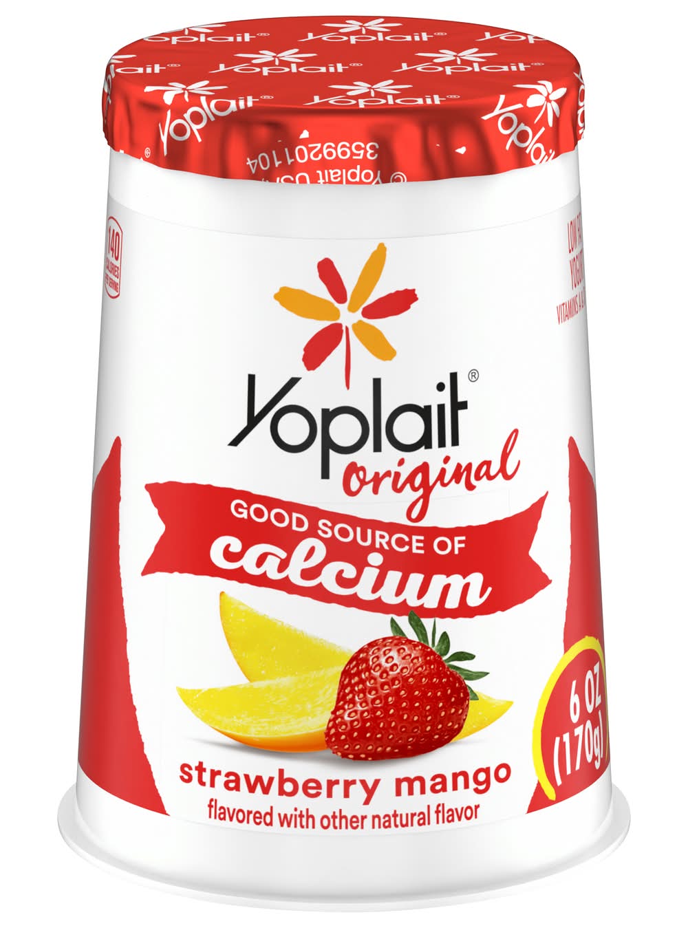 Yoplait Yogurt Strawberry Mango 6 oz
