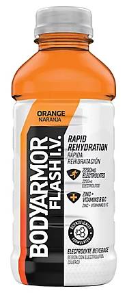 Body Armor Flash I.V. Rapid Hydration Orange 20 oz