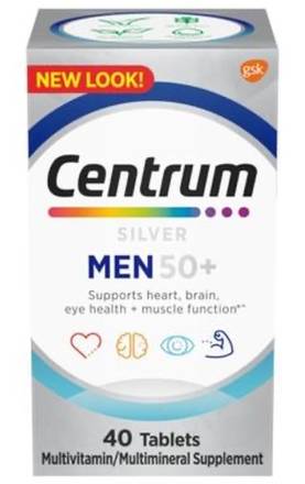 Centrum Silver Men 50+ 40 ct