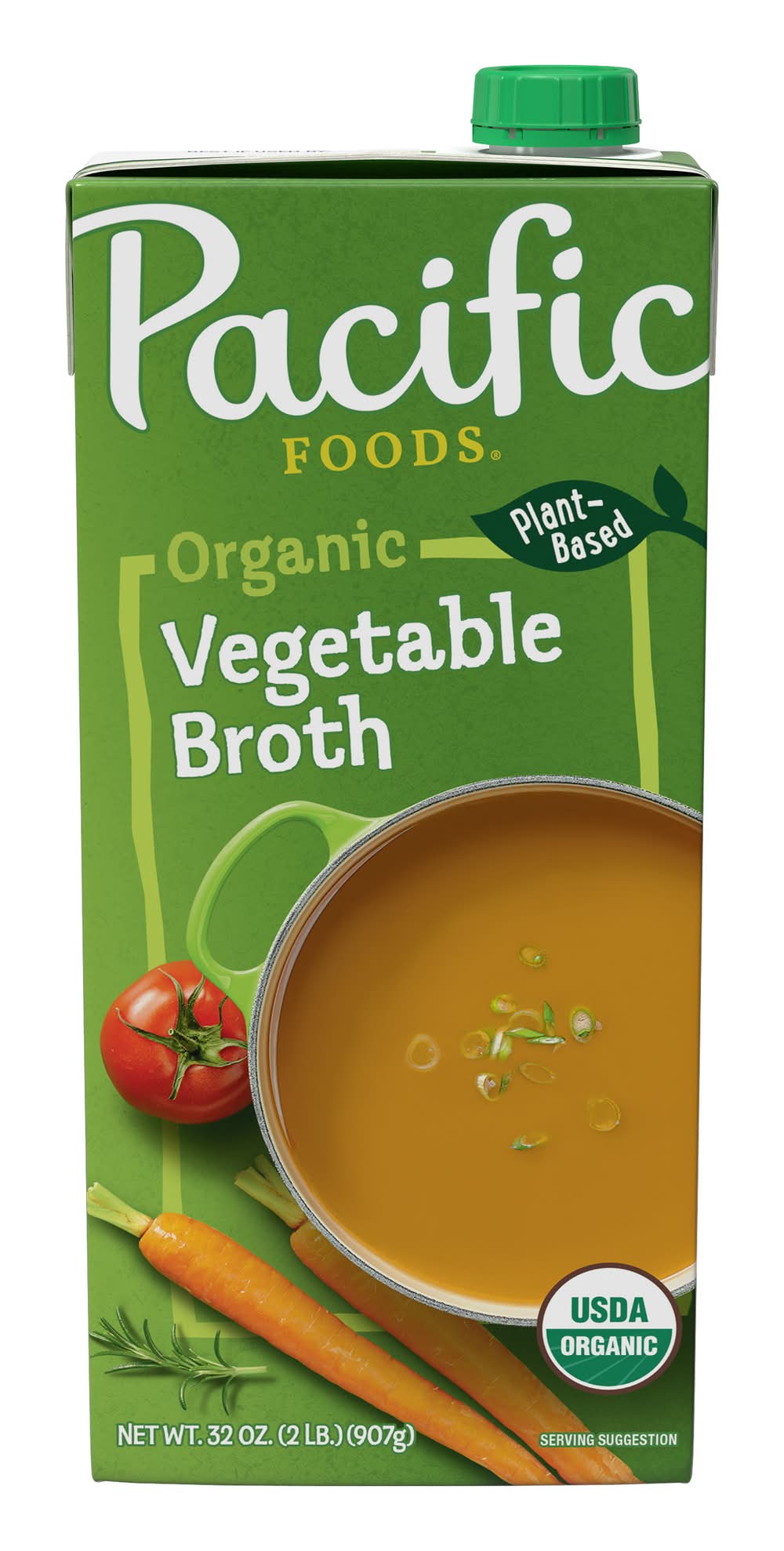 Pacific Foods Organic Vegetable Broth Low Sodium 32 oz
