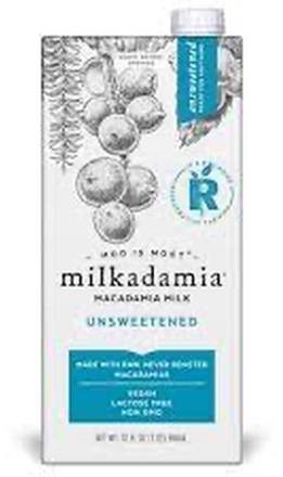 Milkadamia Unsweetened Macadamia Milk 32 oz