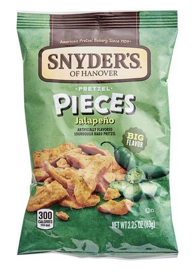 Snyder’s of Hanover Pretzel Pieces Jalapeño 11.25 oz