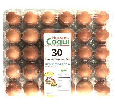 Coqui Huevos Grandes 30 ct