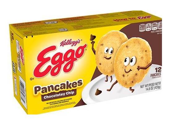 Eggo French Chocolatey Chip Pancakes 11.6 oz