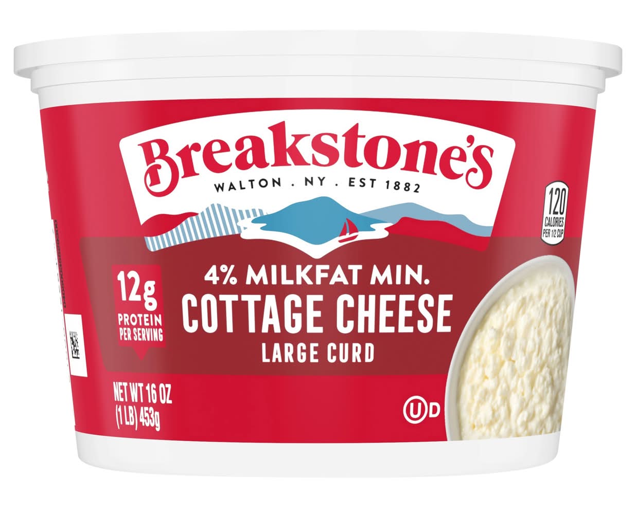 Breakstone's Large Curd Cottage Cheese 16 oz