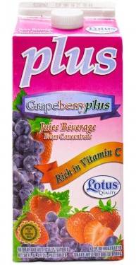 Lotus Plus Grapeberry Plus Juice Beverage 58 oz