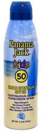 Panama Jack Kids SPF 50 Sunscreen Spray