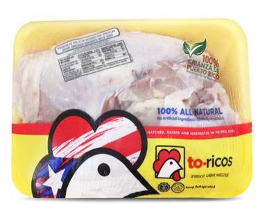 To-Rico Pechugas de Pollo en Mitades / Split Chicken Breasts