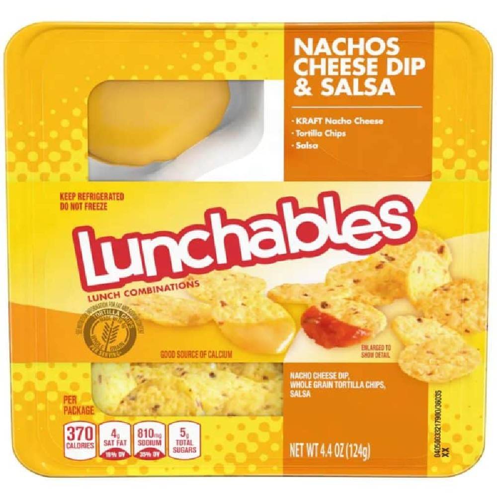 Oscar Mayer Lunchables Nacho Cheese Dip & Salsa 4.40 oz