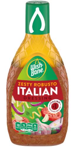Wish Bone Zesty Robusto Italian Dressing 8 oz