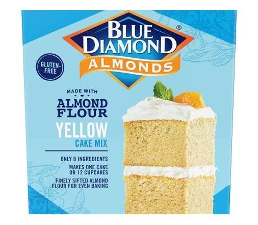 Blue Diamond Almond Flour Yellow Cake Mix