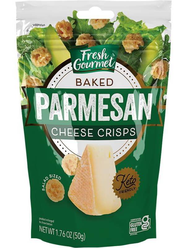 Fresh Gourmet Baked Parmesan Cheese Crisps 1.76 oz
