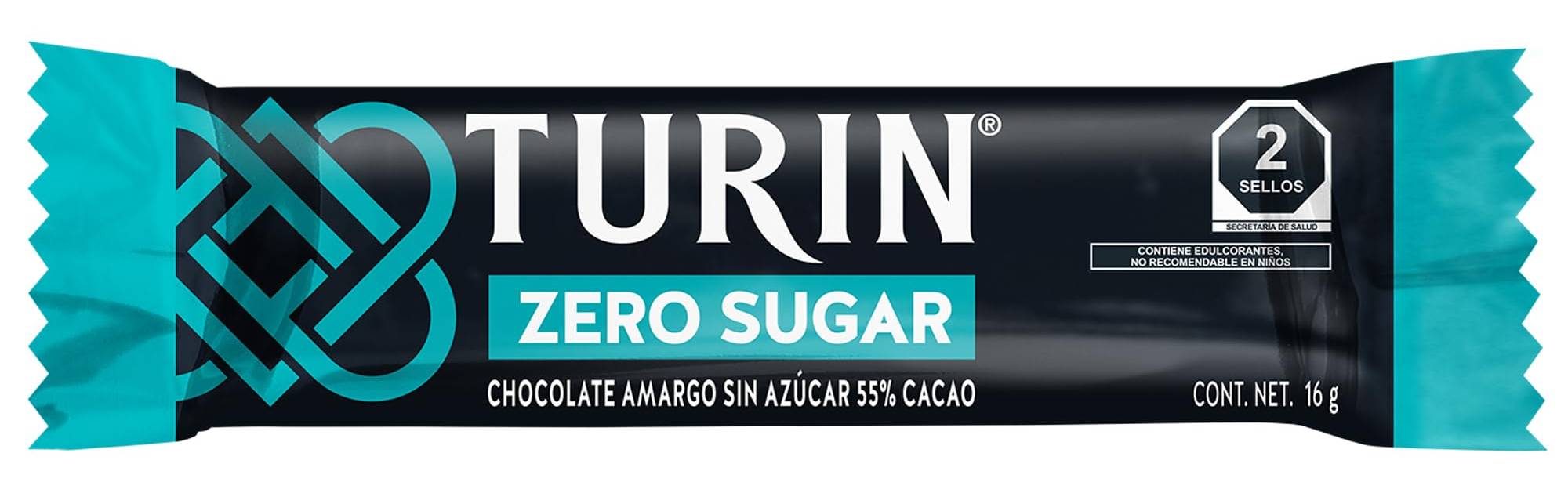 Turin Zero Sugar 55% Cocoa 0.56 oz