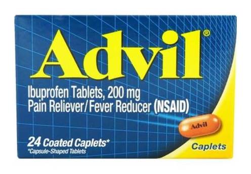 Advil Ibuprofen Caplets 24 ct
