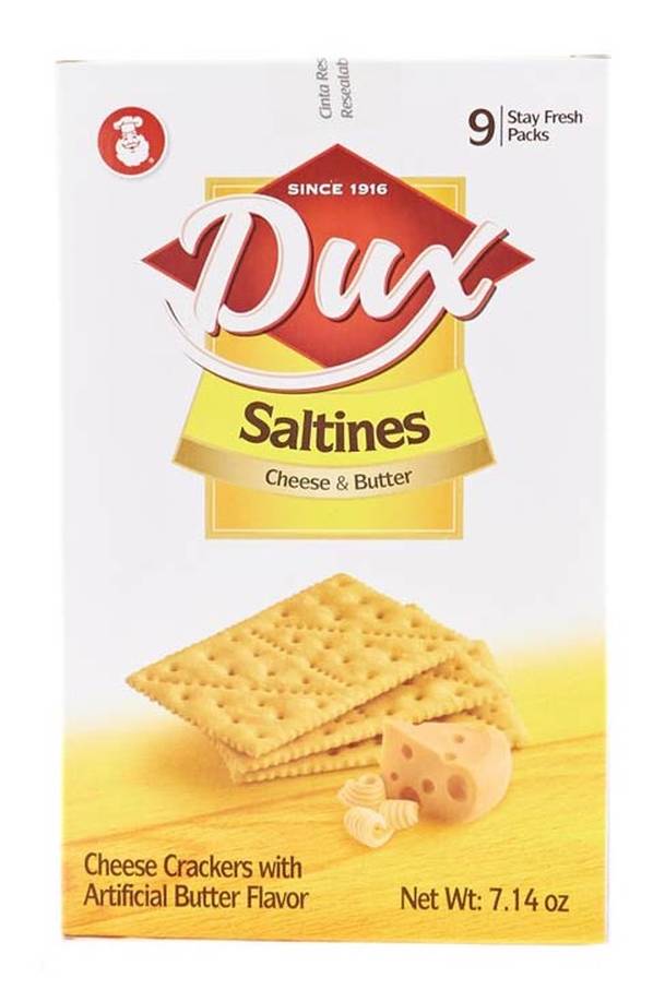 Dux Saltines Cheese & Butter 7.14 oz