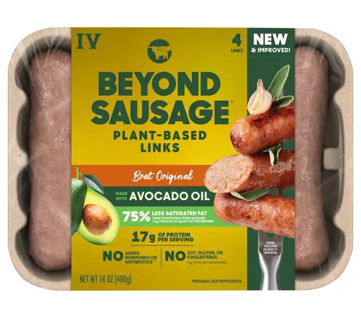 Beyond Meat Beyond Sausage Brat Original 14 oz