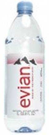 Evian Natural Spring Water 1L