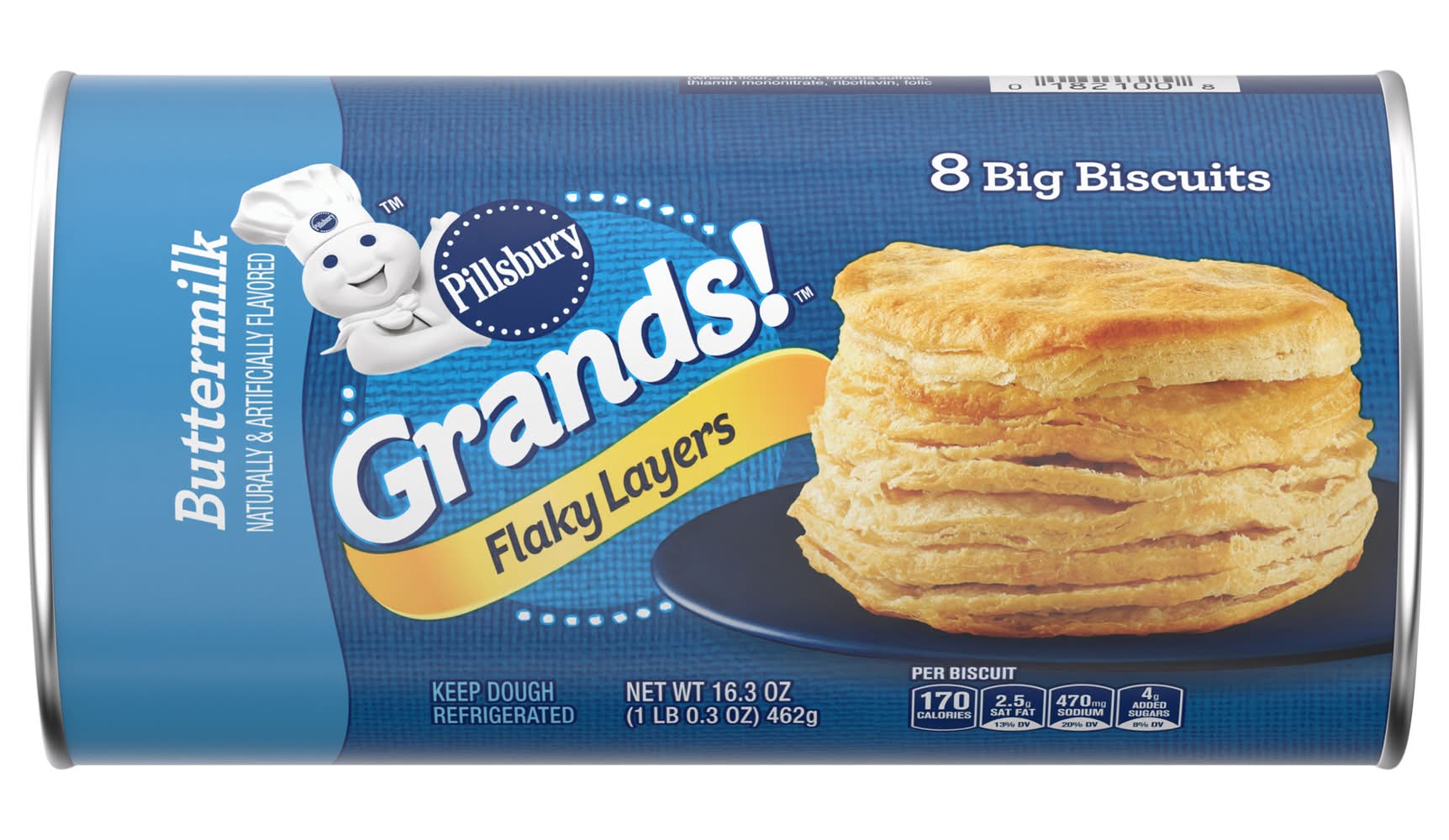 Pillsbury Grands! Flaky Layers Buttermilk Biscuits 16.3 oz