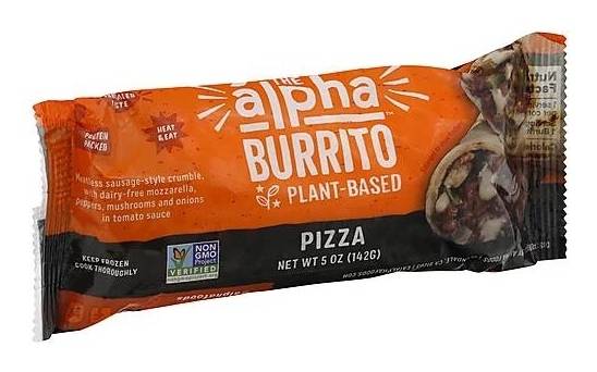The Alpha Plant-Based Burrito Pizza