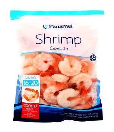 Panamei Cooked Shrimp / Camarones Cocidos (16-20) 12 oz