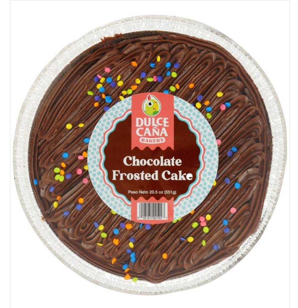 Dulce Caña Chocolate Frosted Cake 20.5 oz
