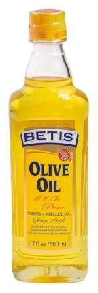 Betis 100% Pure Spanish Olive Oil 17 oz