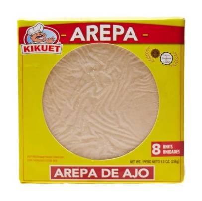 Kikuet Arepa de Ajo 8 ct
