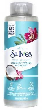  St. Ives Body Wash Coconut Water & Orchid 16 oz