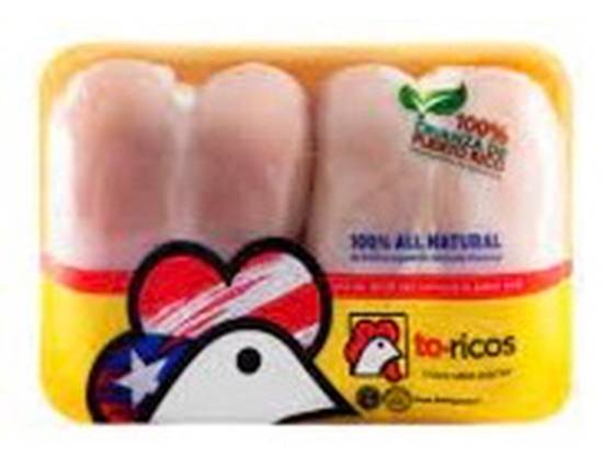 To-Ricos Pechugas Deshuesadas / Boneless Chicken Breast