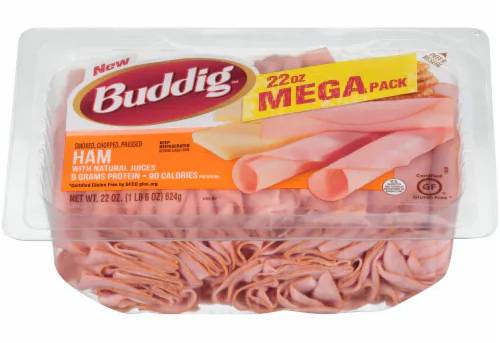 Buddig Smoked Ham Mega Pack 22 oz