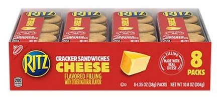 Ritz Cheese Cracker Sandwiches 8-1.35 oz