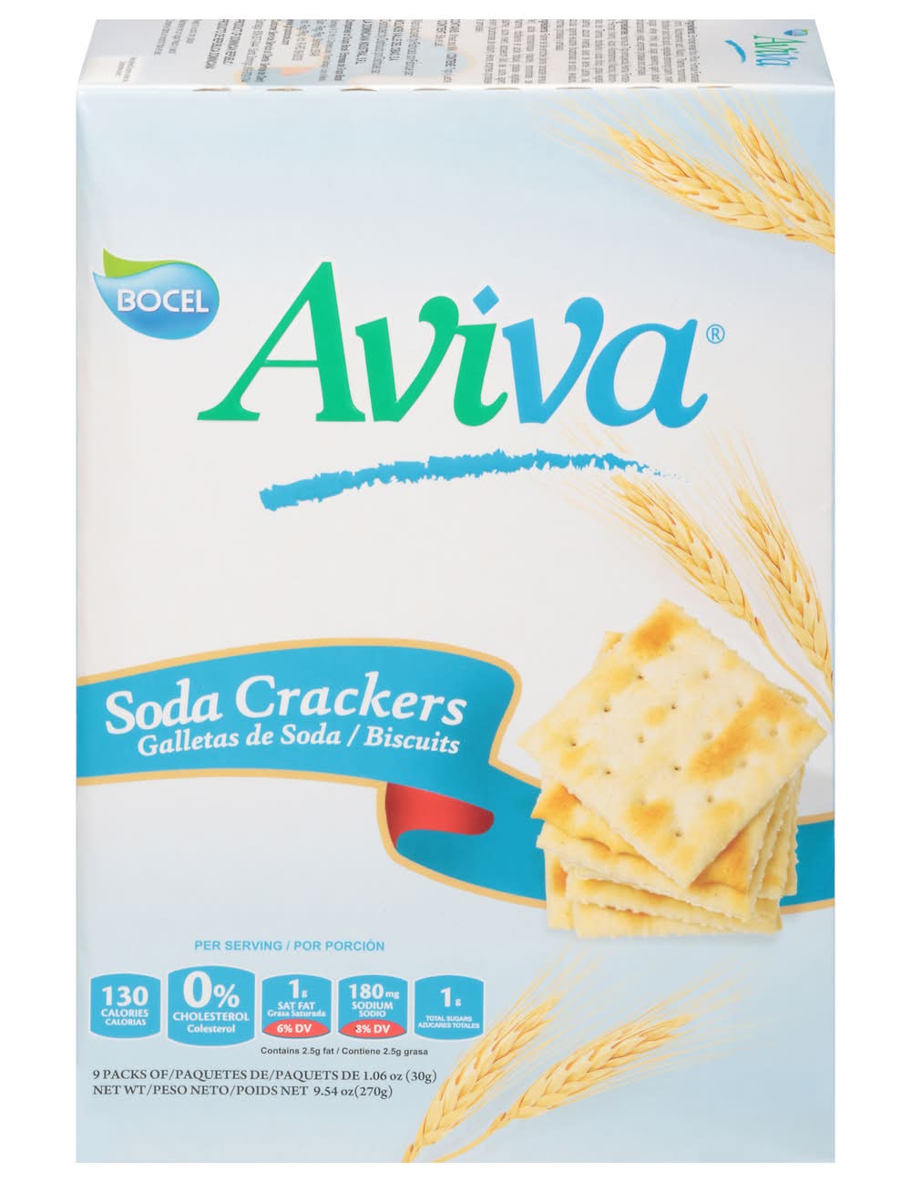 Aviva Soda Crackers 9.54 oz